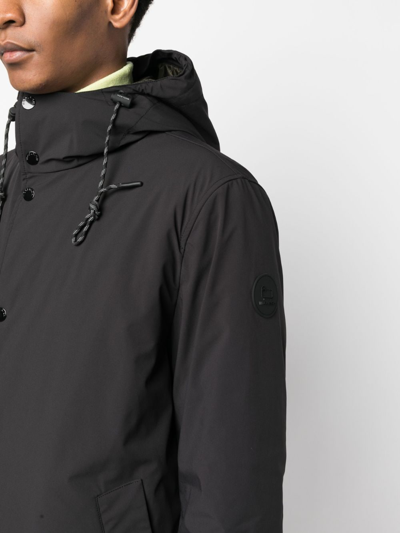 Woolrich Hooded 3-in-1 Padded Coat In Black