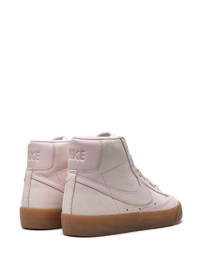Shop Nike Blazer Mid Premium "pearl Pink/gum" Sneakers