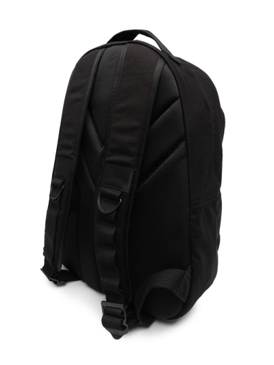 Shop Y-3 Logo-embroidered Backpack In Black