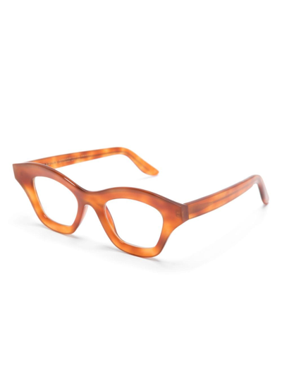 Shop Lapima Small Tessa Glasses In Orange