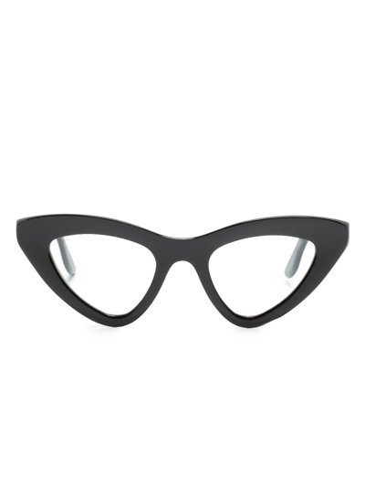 Shop Lapima Julieta Cat-eye Frame Glasses In Black