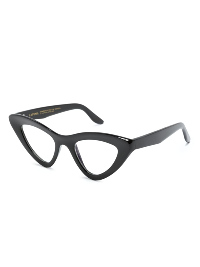 Shop Lapima Julieta Cat-eye Frame Glasses In Black