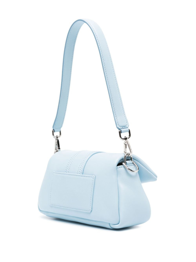 Jacquemus Le Bambimou Padded Leather Shoulder Bag In Blue