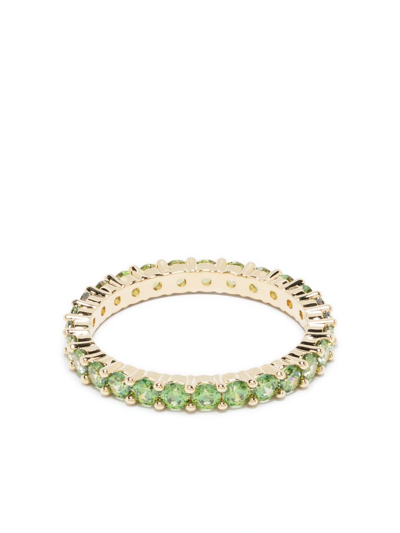 Shop Swarovski Matrix Crystal-embellished Ring In Green