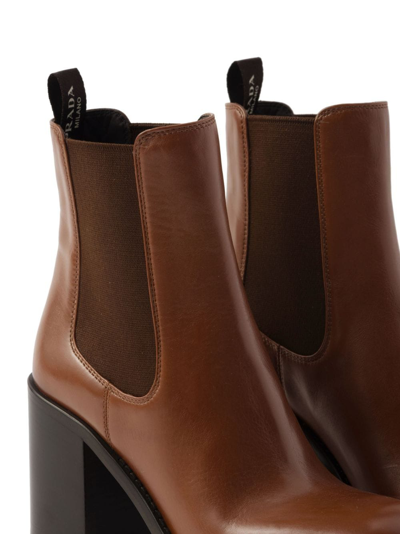 Prada Calzature Donna In Braun