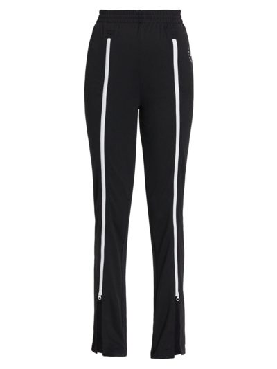 Shop Adidas By Stella Mccartney Women's Sportswear Zip-front Pants In Black