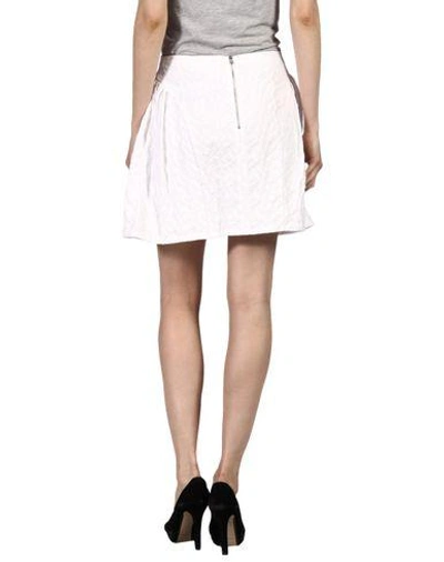 Shop Jill Stuart Mini Skirt In White