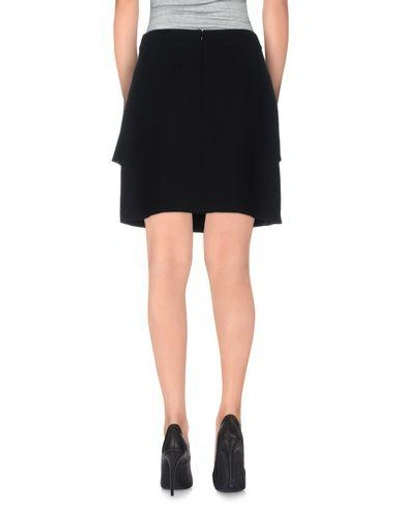 Shop Emanuel Ungaro Mini Skirt In Black
