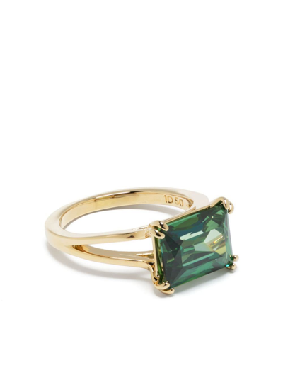 Shop Swarovski Matrix Cocktail Ring In Gold