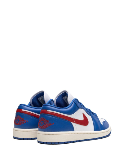 Shop Jordan Air  1 Low "sport Blue" Sneakers