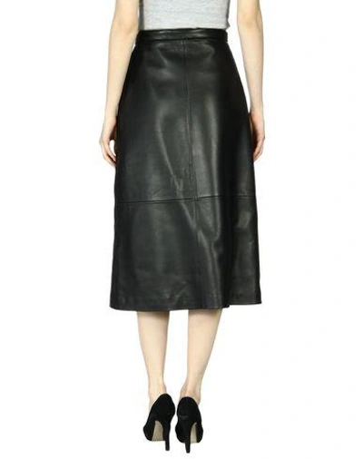 Shop Dsquared2 Midi Skirts In Black