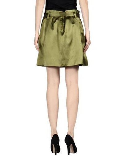 Shop Marc Jacobs Knee Length Skirt In Military Green
