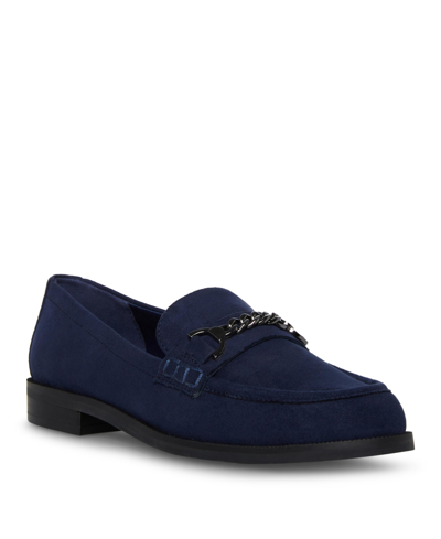 Shop Anne Klein Women's Park Slip-on Loafers In Navy