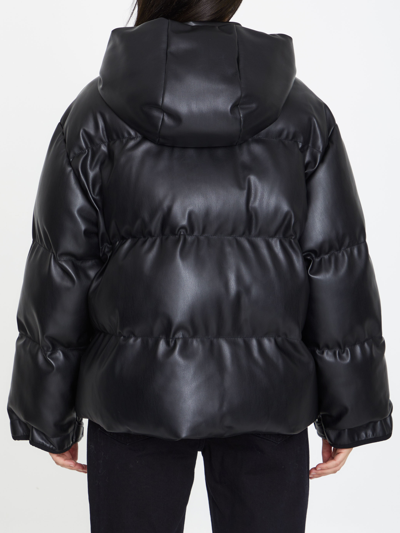 Stella Mccartney Stella Mc Cartney Altermat Hooded Puffer In Black