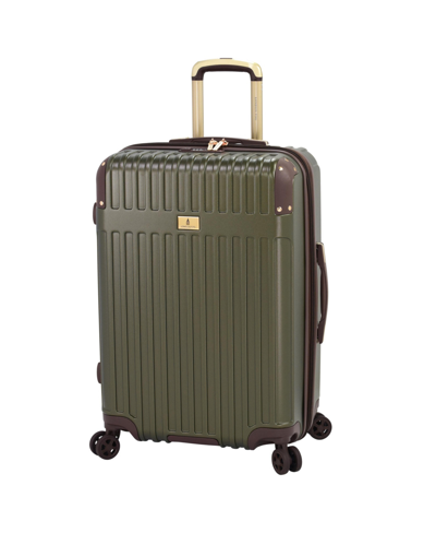 Shop London Fog Brentwood Iii 25" Expandable Spinner Hardside, Created For Macy's In Olive