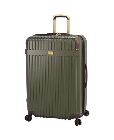 Shop London Fog Brentwood Iii 29" Expandable Spinner Hardside, Created For Macy's In Olive
