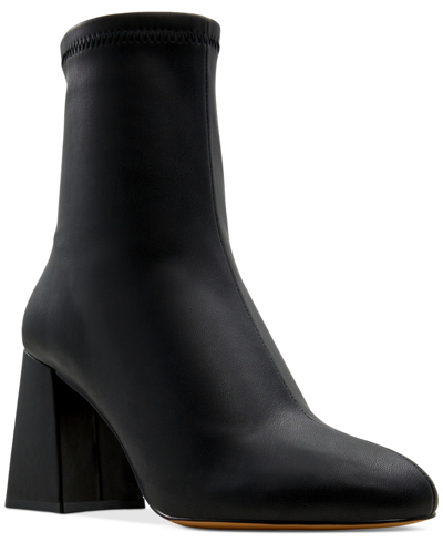 Shop Aldo Women's Haucan Block-heel Booties In Black