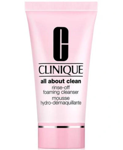 Shop Clinique All About Clean Rinse Off Foaming Cleanser