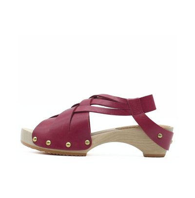 Shop Jax And Bard Women's Jewell Sandal In Ruby Red
