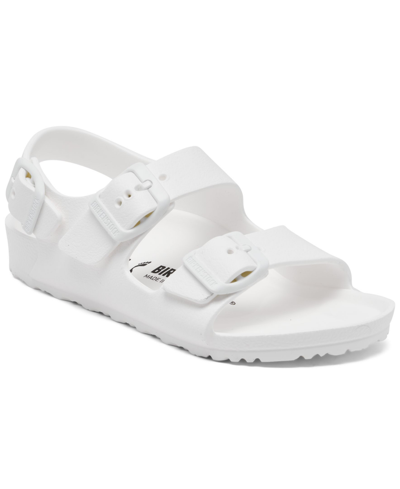 Shop Birkenstock Toddler Kids Milano Eva Sandals From Finish Line In White