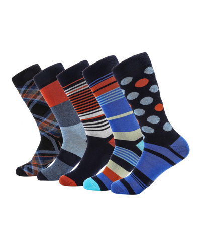 Shop Mio Marino Men's Autumn Equinox Crew Socks 5 Pack