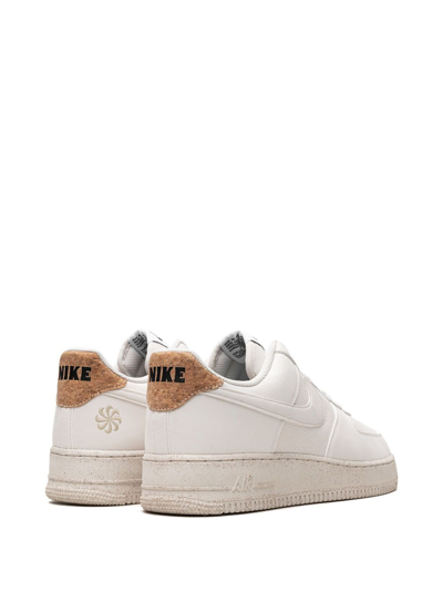 Nike Air Force 1 Low Next Nature "cork" Sneakers In White
