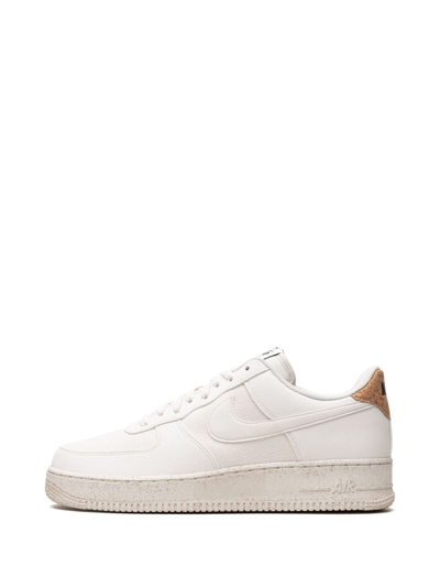 Nike Air Force 1 Low Next Nature "cork" Sneakers In White