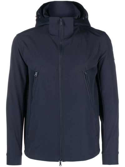 Shop Paul & Shark Save The Sea Hooded Jacket In Blue