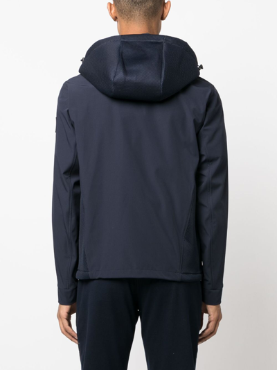 Paul & Shark Save The Sea Hooded Jacket In Blue