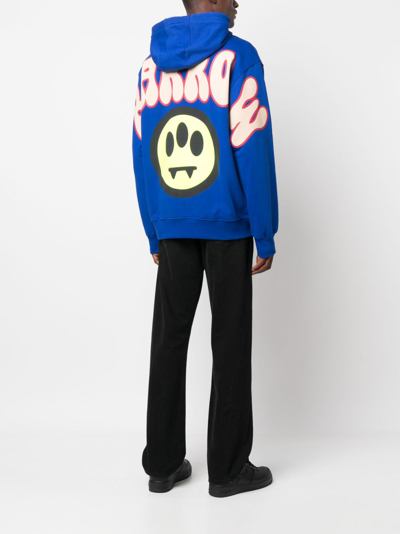 Barrow Man Sweatshirt Bright Blue Size Xl Cotton In Blue