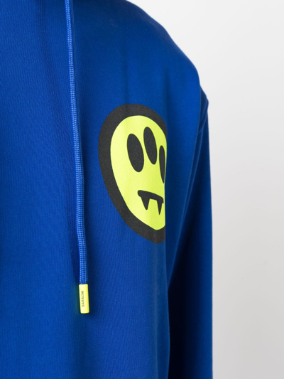 Barrow Man Sweatshirt Bright Blue Size Xl Cotton In Blue
