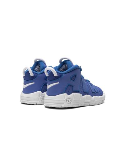 Nike Air More Uptempo Sneakers In Blue