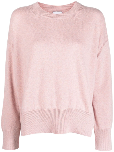 Shop Barrie Oversized Cashmere Jumper In Pink