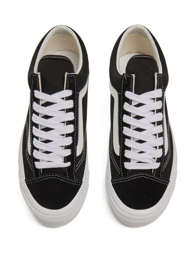 Shop Vans Og Style 36 Lx Suede Sneakers In Black