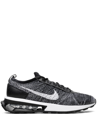 Shop Nike Air Max Flyknit Racer "black/white" Sneakers