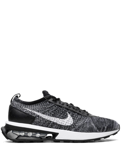 Nike Air Max Flyknit Racer Sneaker In Black/ White | ModeSens