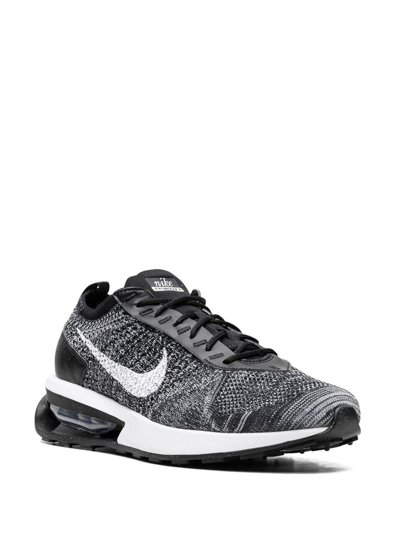 Nike Air Max Flyknit Racer Sneaker In Black