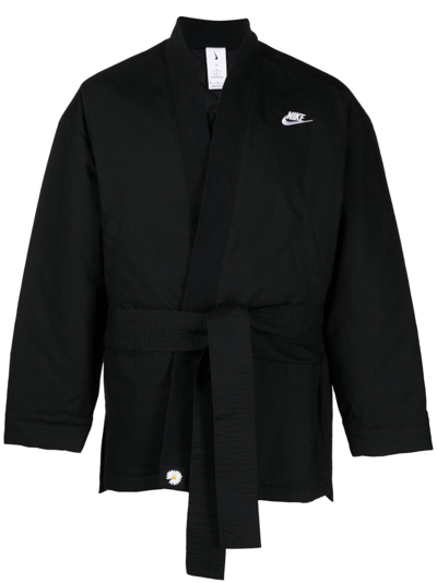 Nike Peaceminusone Nrg Convertible Ripstop And Padded Shell Jacket In Black  | ModeSens