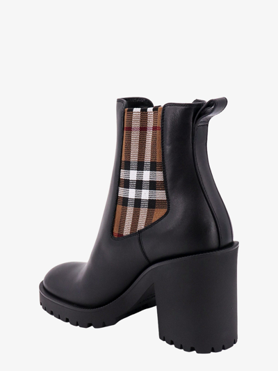 Shop Burberry Woman Ankle Boots Woman Black Boots