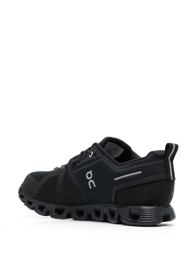 Shop On Running Cloud 5 Waterproof Sneakers In All Black