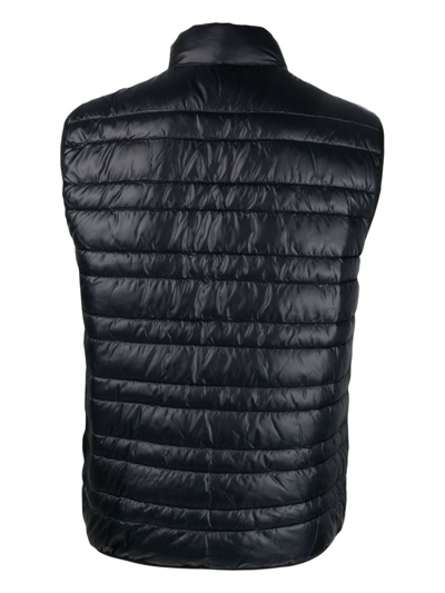 Shop Michael Kors Sustainable Rev Lw Vest In Black