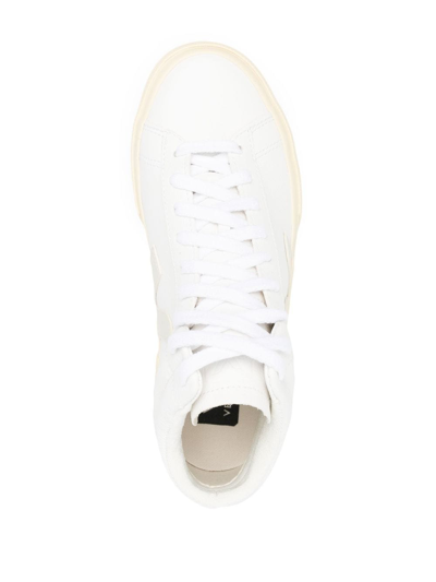 Shop Veja Minotaur Sneakers In White Pierre Butter