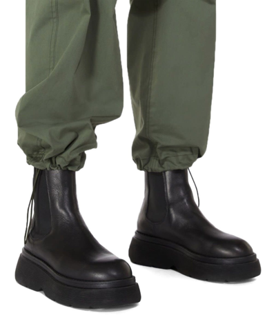 Shop Weekend Max Mara Max Mara Weekend Gitane Military Green Parachute Trousers In Militare