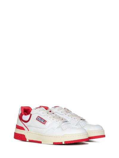 Shop Autry Clc Sneakers In White