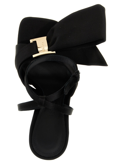 Shop Ferragamo Helena Sandals In Black