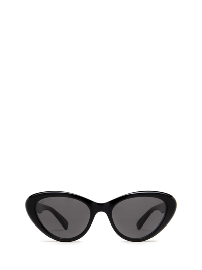Shop Gucci Gg1170s Black Sunglasses