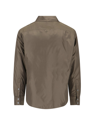 Aspesi Jacket With Chest Pockets And Long Sleeves In Green