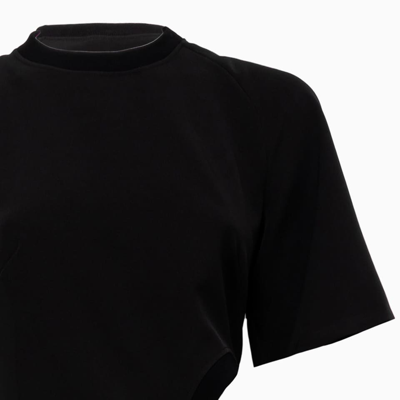 Shop Alessandro Vigilante Cut Out Dress In Black