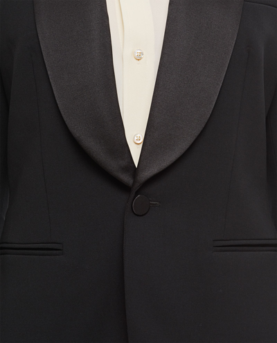 Shop Ralph Lauren Sawyed Lined Jacket In Black