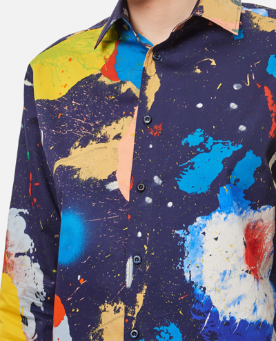 Shop Ralph Lauren Cotton Printed Shirt In Multicolour